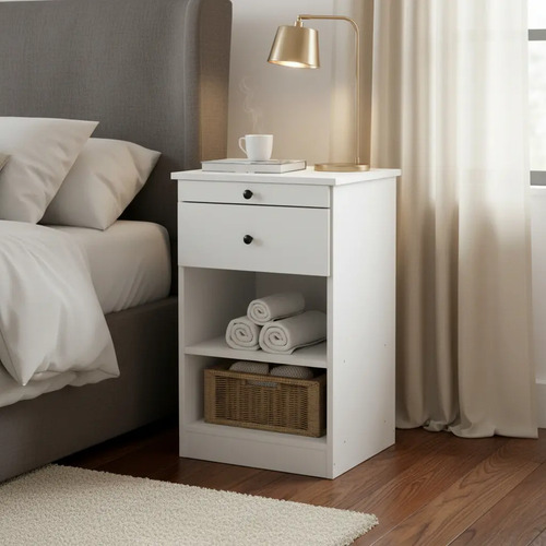 MESA DE LUZ DESAYUNADOR CENTRO ESTANT MLDBL BLANCO