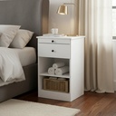 MESA DE LUZ DESAYUNADOR CENTRO ESTANT MLDBL BLANCO