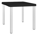 MESA GARDEN LIFE TIMBU F407001 NEGRA 75X75