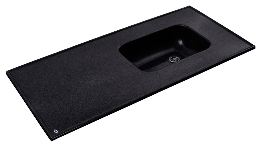 MESADA MS 121 X 53 S/ZOC NEGRO BACHA MODERN MM 503