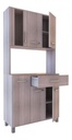 KIT COCINA ORLANDI PREMIUM JACARANDA 0.90 M COD 656