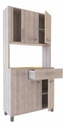 KIT COCINA ORLANDI PREMIUM ABEDUL 0.90 M COD 657