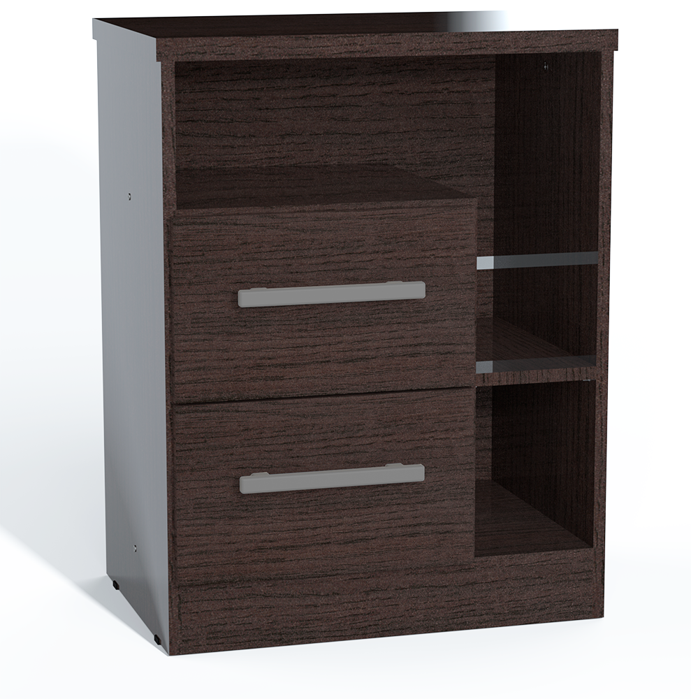 MESA DE LUZ ORLANDI PREMIUM WENGUE 113