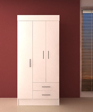 ROPERO GACELA 709-17 BLANCO