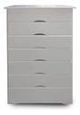 CHIFONIER INMACOL 7 CAJONES PACIFICO BLANCO 203-5