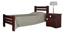 CAMA INMACOL 0.80 M PACIFICO CAOBA 202-2