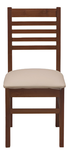 SILLA INMACOL  PACIFICO TAPIZ HORIZONTAL CAOBA 230-2