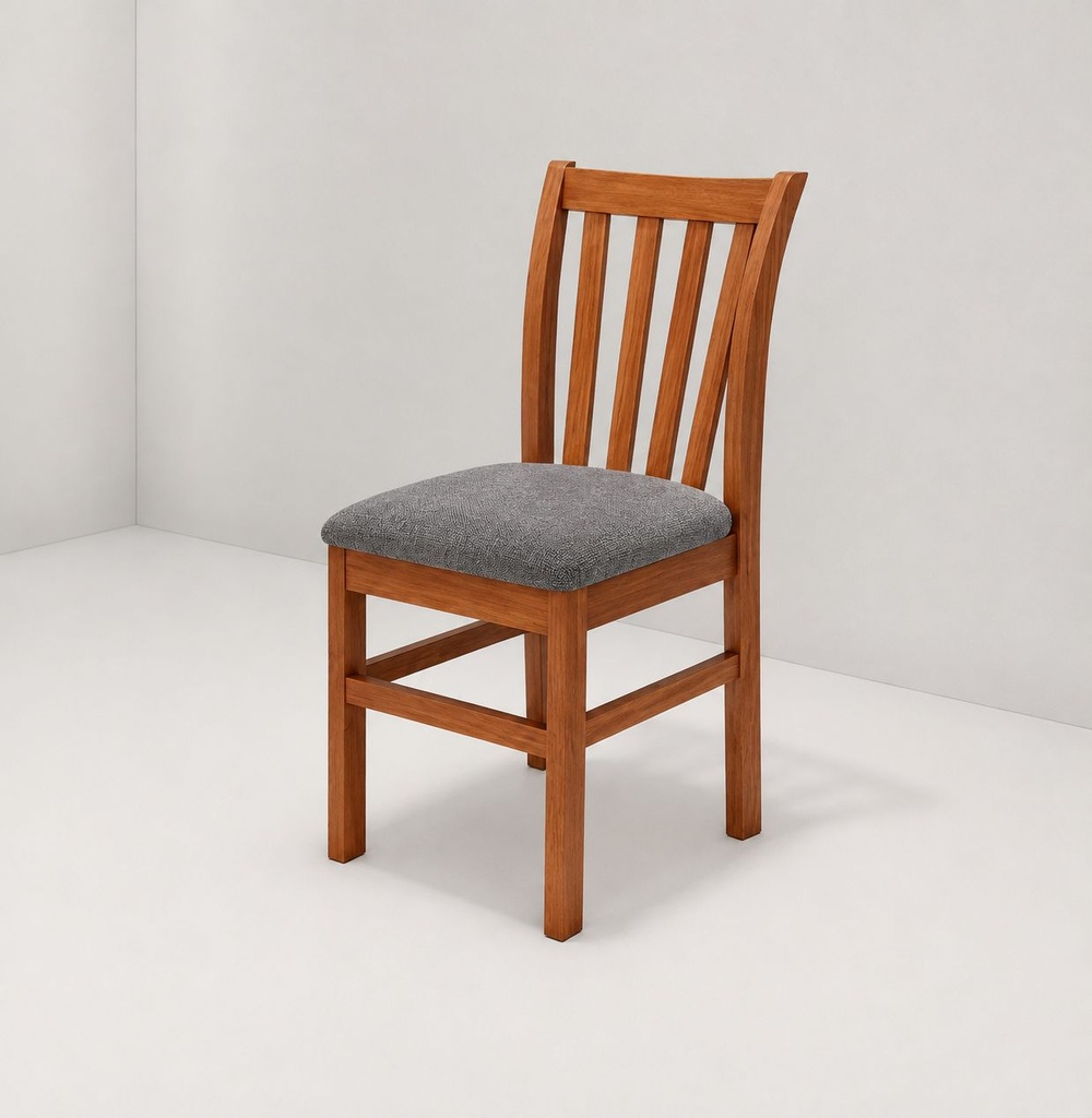 SILLA INMACOL CORPUS VERTICAL CASTAÑO GRIS 353-3