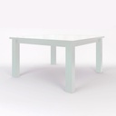 MESA INMACOL CUADRADA 130X130 CORPUS BLANCO 355-5