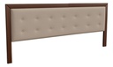 RESPALDO P/SOMMIER ALTO INMACOL 120X200 CAOBA 120-2