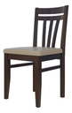 SILLA INMACOL CORPUS REMIX TAPIZADA CAOBA 356-2