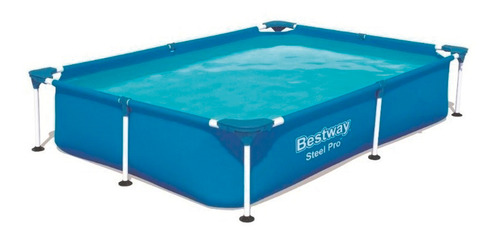 PILETA BESTWAY STEEL PRO 10473 1000L 190X130 RECTANGULAR