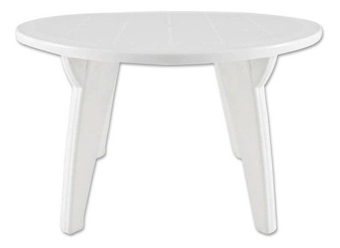 MESA PLASTICA GARDENLIFE SILVER REDONDA REF. BCA