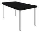 MESA GARDEN LIFE TOKIO 140X75 NEGRA F427001