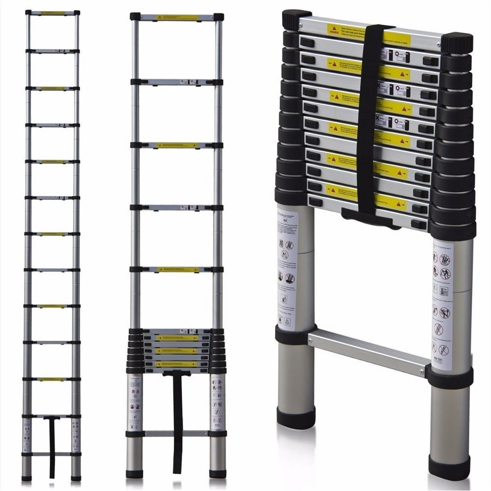 ESCALERA TELESCOPICA 12 ESC ALUM, ETK12