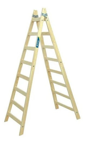 ESCALERA MADERA DOBLE Nº 8