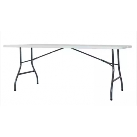 MESA PLASTICA LAURY PLEGABLE 240 MTS C/ESTRUCT.