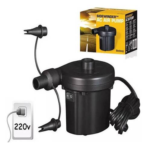 INFLADOR COLCHON BESTWAY AC AIR PUMP ELECTRICO 220