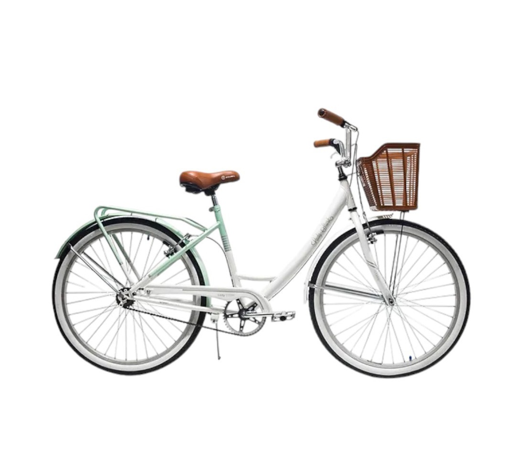 BICICLETA STARK LADY ROD 26 6080 BEIGE/VERDE
