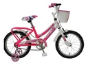 BICICLETA TOMASELLI LADY ROD 16 C/ACCESORIOS  LADY16 ROSA