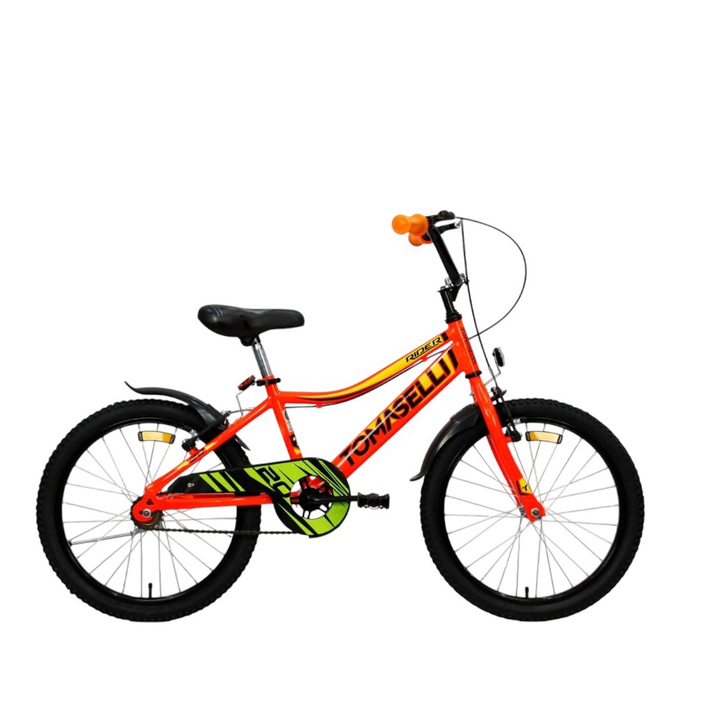 BICICLETA TOMASELLI RIDER 20 VARON TRID200NAR NARANJA