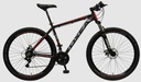 BICICLETA OXEA RIDDICH ROD29 21VEL FRENO DISCO S ROJO NEGRO