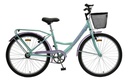 BICICLETA TOMASELLI LADY 26 C/ACCESORIOS LADY26 VERDE AGUA