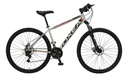 BICICLETA OXEA HUNTER ROD29 BLANCO NEGRO ROJO