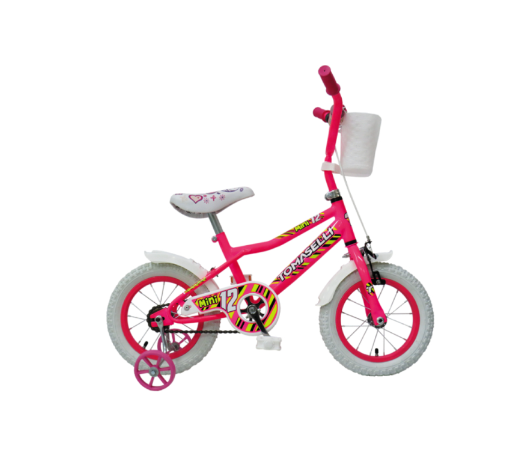 BICICLETA TOMASELLI MINI DAMA ROD 12 RUEDA MACIZA C12D ROSA