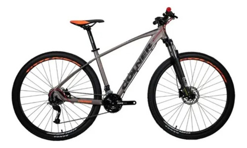 BICICLETA COLNER CRUISER R29 GRIS/NARANJA T 18  27V