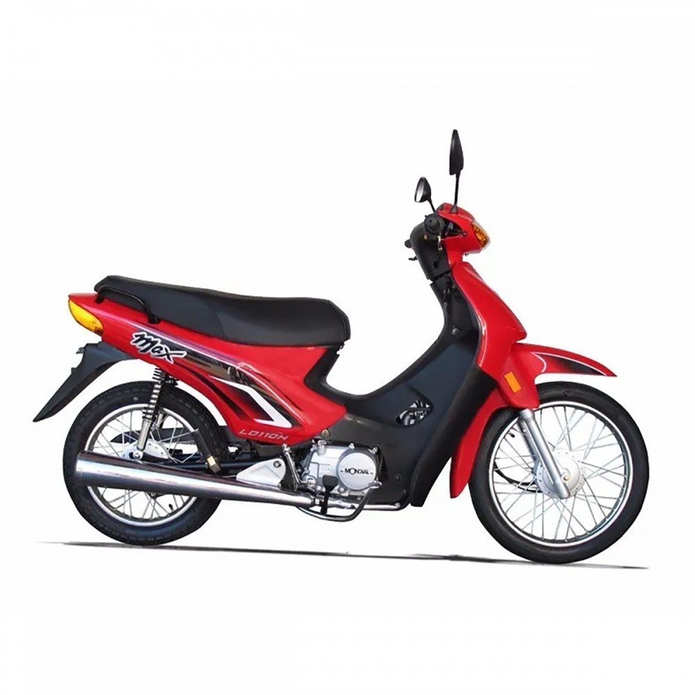 MOTO MONDIAL LD 110 MAX RT ROJO 200000602