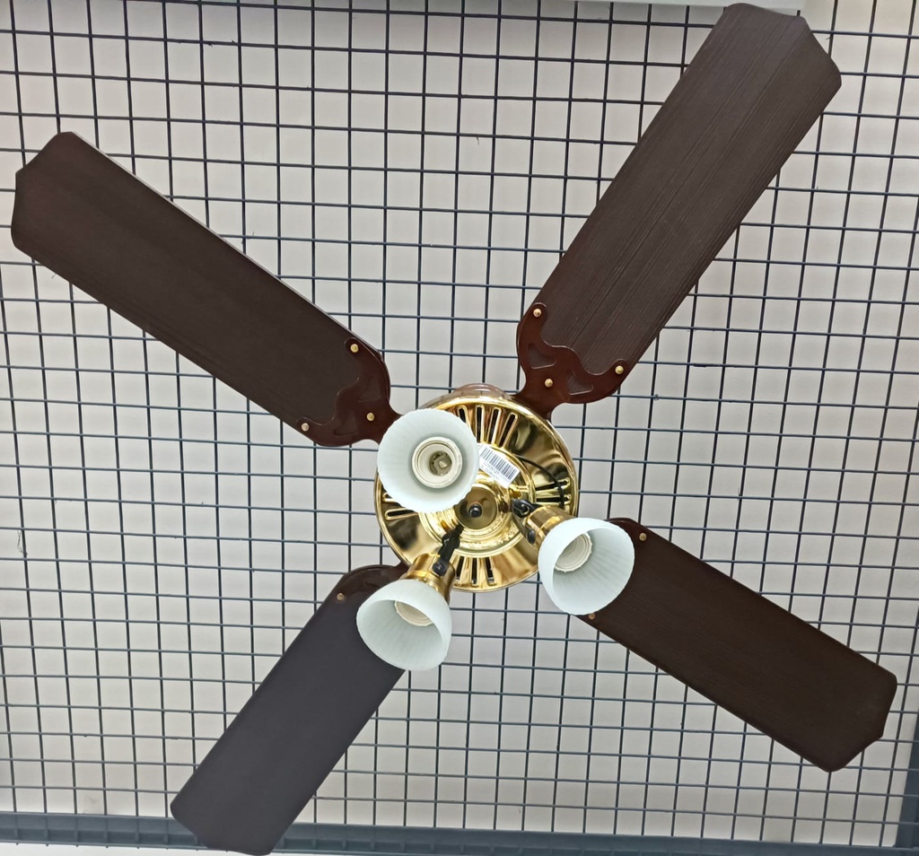 VENTILADOR DE TECHO AIROZONO MADERA MARRON
