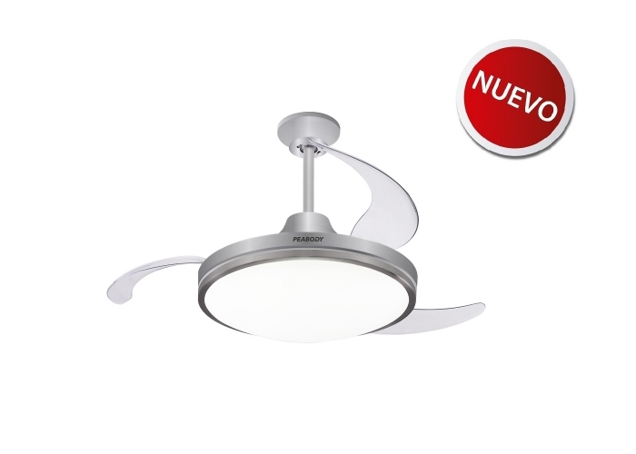 VENTILADOR DE TECHO PEABODY PE VTR42S C/LUZ