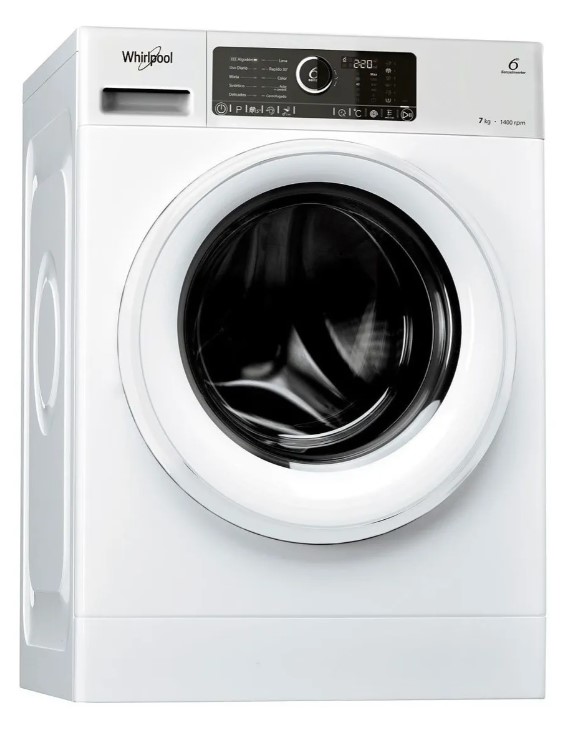 LAVARROPAS WHIRLPOOL WLCF 70 B 7 KG BCO 1400 RPM