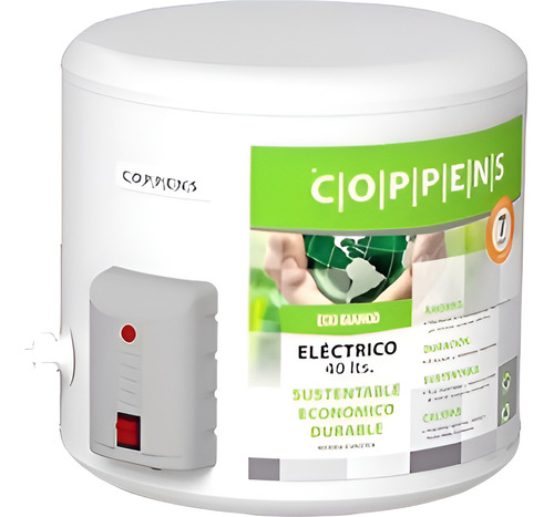 TERMOTANQUE ELECTRICO COPPENS TTQE40CO 40 L CONEX  INF