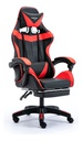 SILLA GAMER PC VONNE SV-G03 NEGRO/ROJO