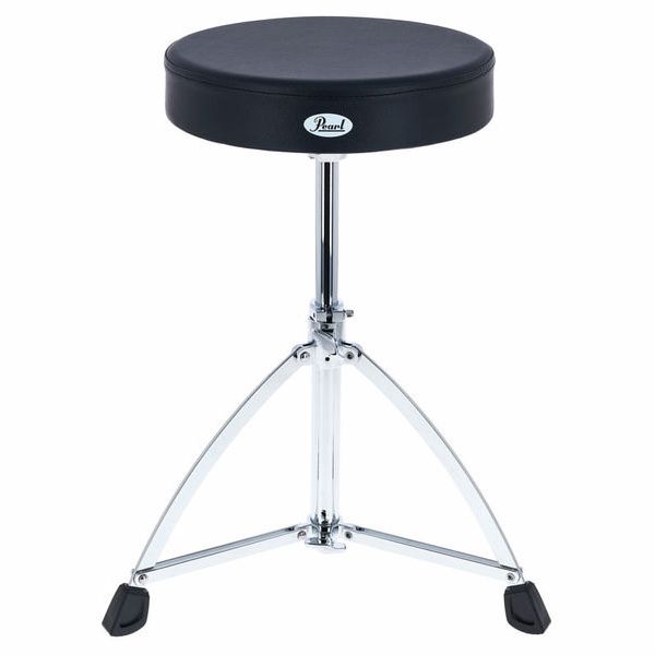 BANQUETA BATERIA CIRCULAR CUERINA NEGRA D 730S