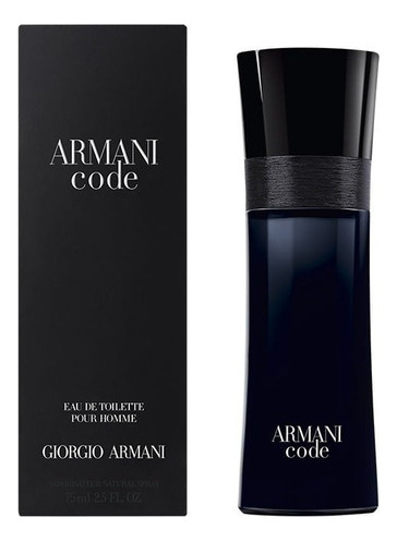 PERFUME ARMANI BLACK CODE EDT X 75 ML 32 81902