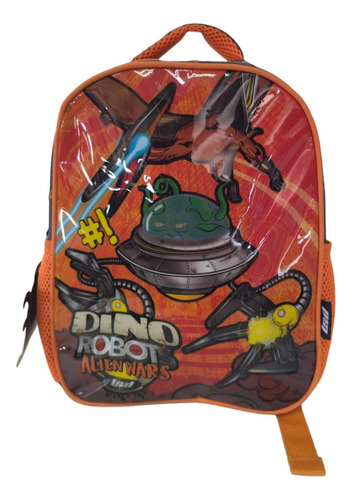 MOCHILA DINO ROBOTS 12" 91.17120