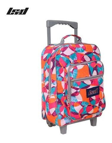 MOCHILA C/CARRO LSYD 16" ESTAMPADO NENA 94.9602.2