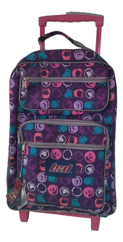 MOCHILA C/CARRO ESTAMPADO NENA 94.972.2