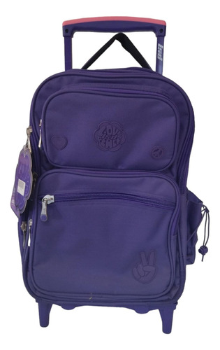 MOCHILA C/CARRO LOVE Y PEACE 17" 94.81112