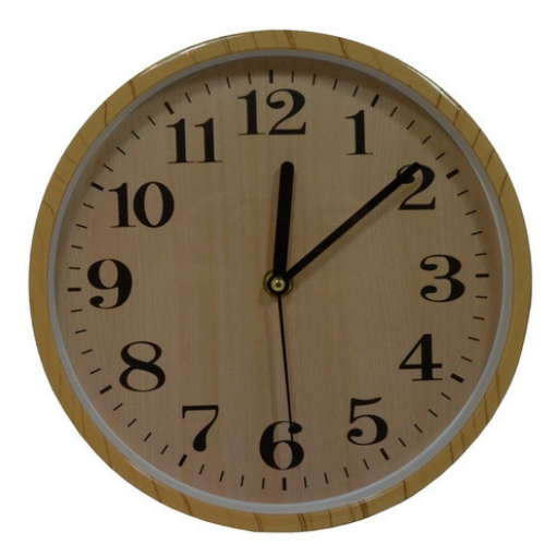 RELOJ PARED SIMIL MADERA