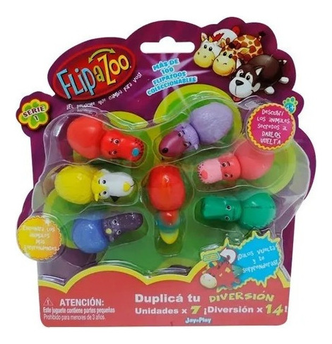 JUGUETE FLIPAZOO MINI REVERSIBLE COLE 5837 598