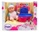 JUGUETE POPPI BEBE CON SILLITA M28070W