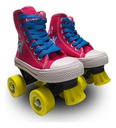 PATIN POPPI ZAPATILLA DE LONA 4 RUEDAS TALLE 32 6903