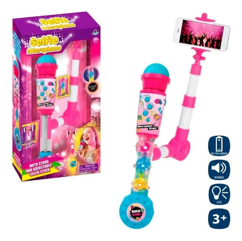 JUGUETE EXPLORER FAN MICROFONO SELFIE 7354