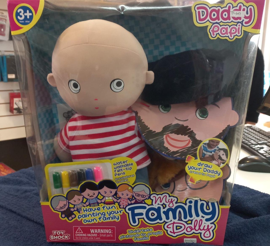 MUÑECO MY FAMILY DOLLY TOYSHOCK 1605