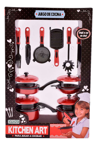 JUEGO DE COCINA DITOYS 2242 KITCHEN ART