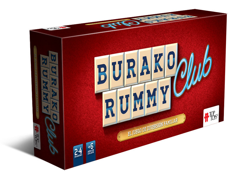 JUEGO DE MESA TOP TOYS BURAKO RUMMY 909 90267